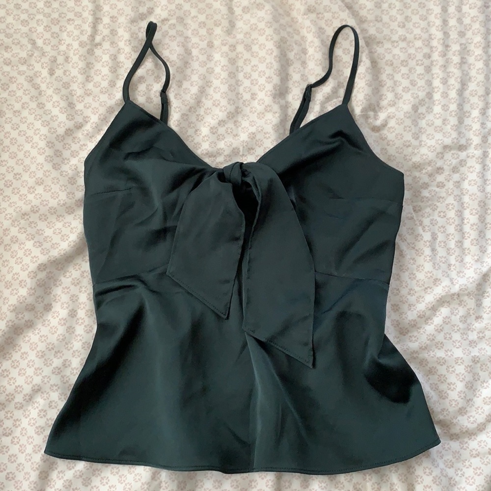 Abercrombie tie front top